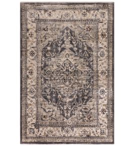 Sovereign Medallion Rug by Asiatic Charcoal 05