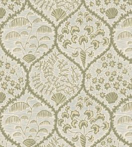 Sowerby Wallpaper by Josephine Munsey Soft Olive and Shortwood