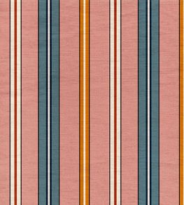 Sporty Stripes Indoor/Outdoor Fabric by Ottoline Pink Sporty Stripes Indoor/Outdoor Fabric by Ottoline Pink