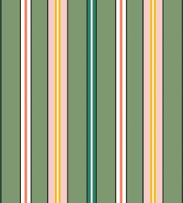 Sporty Stripes Wallpaper by Ottoline Green Sporty Stripes Wallpaper by Ottoline Green