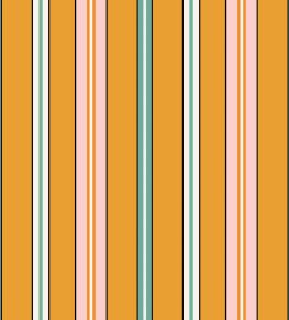 Sporty Stripes Wallpaper by Ottoline Saffron Sporty Stripes Wallpaper by Ottoline Saffron