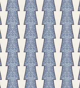 Spot and Arrow Wallpaper by Ottoline Blue Spot and Arrow Wallpaper by Ottoline Blue