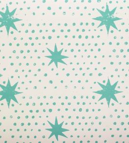 Spot & Star Wallpaper by Molly Mahon Pea Green Spot & Star Wallpaper by Molly Mahon Pea Green