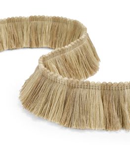 Spritz Ombre Brush Fringe Trim by James Hare Golden Spritz Ombre Brush Fringe Trim by James Hare Golden