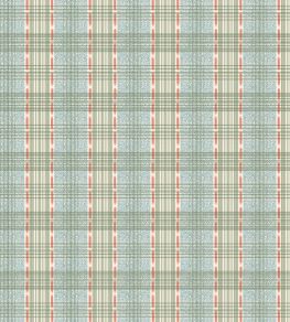 Squiggle Check Fabric by George & Minnie Forest/Aqua Squiggle Check Fabric by George & Minnie Forest/Aqua
