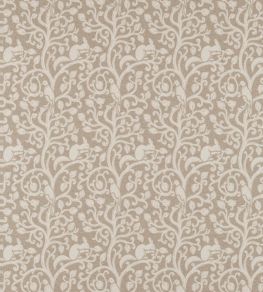 Squirrel & Dove Wool Fabric by Sanderson Linen