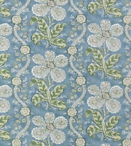 St. Gilles Fabric by Anna French Mineral and Green St. Gilles Fabric by Anna French Mineral and Green