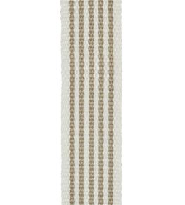 St Ives Stripe Braid Trimming by Ian Mankin Oatmeal