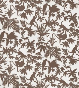 St. Kitts Wallpaper by Thibaut Brown St. Kitts Wallpaper by Thibaut Brown