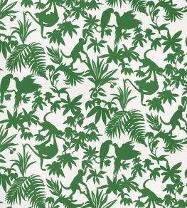 St. Kitts Wallpaper by Thibaut Green St. Kitts Wallpaper by Thibaut Green