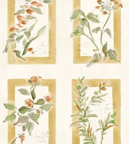 Sta Cruz Wallpaper by Coordonne Ocre Sta Cruz Wallpaper by Coordonne Ocre
