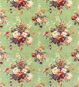 Stapleton Park Velvet Fabric by Sanderson Squirrel/Olive Stapleton Park Velvet Fabric by Sanderson Squirrel/Olive