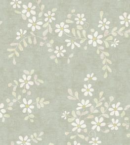Stellata Fabric by Lewis & Wood Mistletoe Stellata Fabric by Lewis & Wood Mistletoe