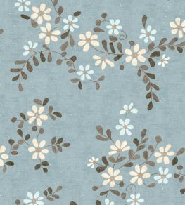 Stellata Fabric by Lewis & Wood Misty Stellata Fabric by Lewis & Wood Misty