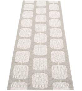 Sten Runner Rug by Pappelina Warm Grey/Fossil Sten Runner Rug by Pappelina Warm Grey/Fossil