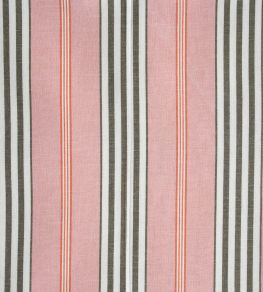 Steyning Fabric by Titley and Marr Latte & Coral Steyning Fabric by Titley and Marr Latte & Coral