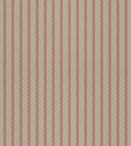 Stiched Stripe Wallpaper by Langelid Von Bromssen Coral Stiched Stripe Wallpaper by Langelid Von Bromssen Coral