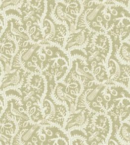 Stitched Birds Wallpaper by Josephine Munsey Sage Stitched Birds Wallpaper by Josephine Munsey Sage