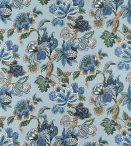 Stockbridge Fabric by Anna French Blue Stockbridge Fabric by Anna French Blue