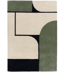 Strada Rug by Edito Paris Green