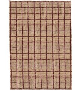 Strata Braided Rug by Layered Burgundy