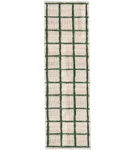Strata Braided Runner Rug by Layered Green