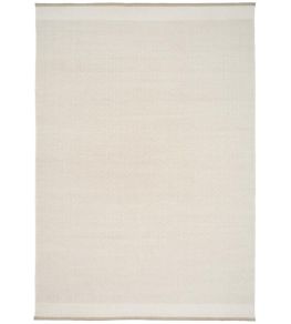 Stratum Echo Rug by Linie Design White Stratum Echo Rug by Linie Design White