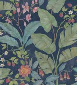 Strawberry Lane Wallpaper by Rebel Walls Night Strawberry Lane Wallpaper by Rebel Walls Night