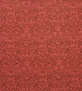 Strawberry Meadowfield in Ladbroke Linen Fabric by Liberty Lacquer