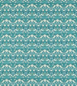 Strawberry Thief Fabric by Clarke & Clarke Teal
