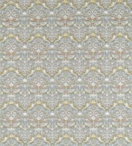 Strawberry Thief Embroidery Fabric by Clarke & Clarke Slate/Blush Strawberry Thief Embroidery Fabric by Clarke & Clarke Slate/Blush
