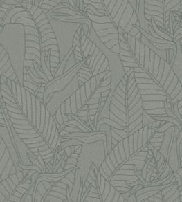 Strelitzia Wallpaper by Arte Teal