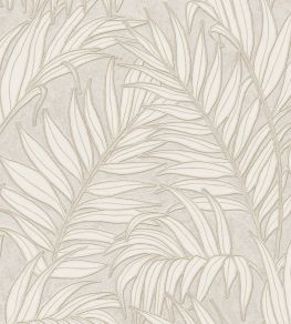 Stringed Leaves Wallpaper by Eijffinger Natural Stringed Leaves Wallpaper by Eijffinger Natural