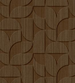 Striped Arches Wallpaper by Eijffinger Chocolate Striped Arches Wallpaper by Eijffinger Chocolate