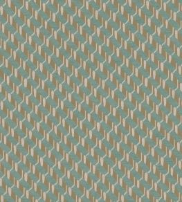 Stripes Fabric by Nobilis Teal Stripes Fabric by Nobilis Teal