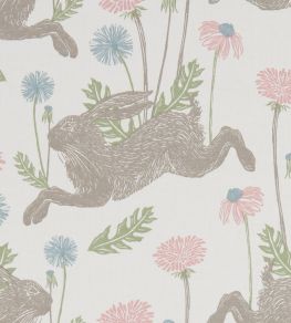 March Hare Fabric by Studio G Pastel March Hare Fabric by Studio G Pastel