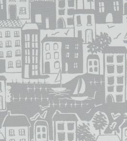 Waterside Fabric by Studio G Grey Waterside Fabric by Studio G Grey