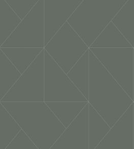 Subtilite Wallpaper by Casadeco Vert Kaki Subtilite Wallpaper by Casadeco Vert Kaki
