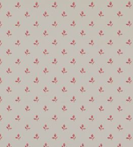 Sudbury Park Wallpaper by Colefax and Fowler Raspberry