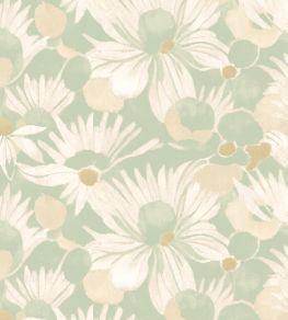 Suiren Wallpaper by Ohpopsi Misty Mint