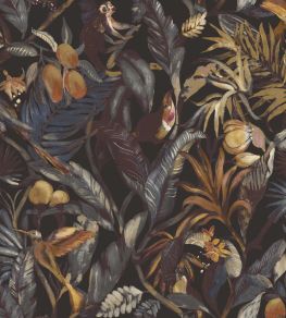 Sumatra Fabric by Arley House Ebony Sumatra Fabric by Arley House Ebony
