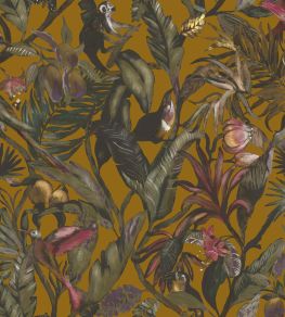 Sumatra Fabric by Arley House Golden