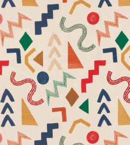 Summer Fireworks Fabric by Mulberry Home Multi Summer Fireworks Fabric by Mulberry Home Multi