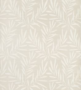 Summer Leaves Wallpaper by Thibaut Beige