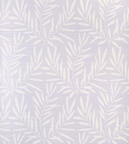 Summer Leaves Wallpaper by Thibaut Lavender