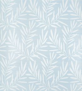 Summer Leaves Wallpaper by Thibaut Light Blue