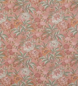 Summer Peony Fabric by GP & J Baker Red