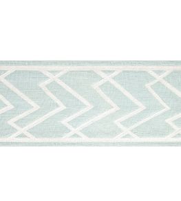 Summit Applique Tape Trimming by Thibaut Mist Summit Applique Tape Trimming by Thibaut Mist