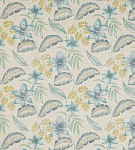 Sunara Fabric by Jane Churchill Blue