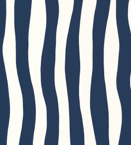 Sundae Wallpaper by Casamance Marine Sundae Wallpaper by Casamance Marine